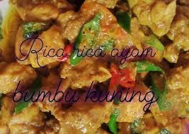 Ayam 1/2 kg daun salam 2 lembar sereh 1 kemangi 1 ikat minyak. Resep Rica Rica Ayam Bumbu Kuning Oleh Lian Alp Cookpad