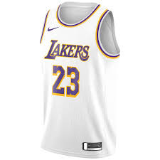 We are #lakersfamily 🏆 17x champions | want more? Men S Los Angeles Lakers Lebron James Nike White Swingman Jersey Ass True 2 Sports