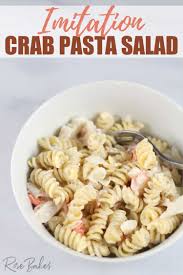 Imitation crabmeat and shrimp pennine pasta. The Best Imitation Crab Pasta Salad