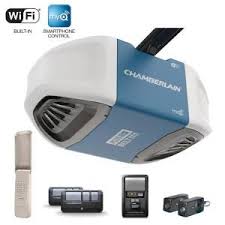 Chamberlain 3 4 Hp Equivalent Ultra Quiet Belt Drive Smart Garage Door Opener B750 Garage Doors Smart Garage Door Opener Chamberlain Garage Door Opener