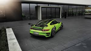 2016 Techart Porsche 911 Turbo Gtstreet R 7 Wallpaper Hd Car Wallpapers Id 7249