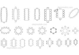 Dining tables free cad drawings. Tables Plan Dwg Free Cad Blocks Download