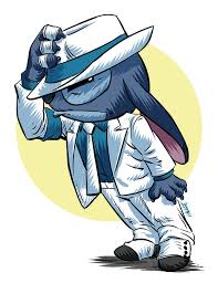 Michael Jackson Smooth Criminal Stitch Parody Fan Art Etsy Cartoon Drawings Disney Drawings Cute Disney Drawings