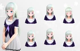 Rin New Anime Style Character For Games And Vrchat 3d Humanoids Unity Asset Store Anime Style Anime Character