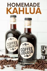 Homemade Coffee Liqueur Aka Kahlua Recipe In 2020 Homemade Kahlua Homemade Coffee Liqueurs Recipes