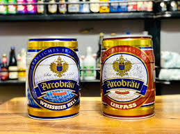 Bia Arcobrau Weissbier Hell 5.3% Đức - bom 5 lít
