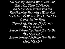 Omarion Ice Box With Lyrics Lyrics Good Music Work This Out