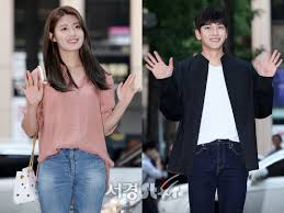 He seems to be physically clingy to her somehow lmao. Ji Chang Wook Nam Ji Hyun And Others Sbs Suspicious Partner Final Party 13 July 2017