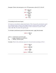 electrical motor efficiency