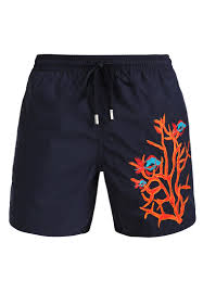 Vilebrequin Motu Swimming Shorts Navy Men Clothing