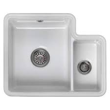 Swiss madison delice farmhouse ceramic 30 in. Reginox Tuscany 1 5 Bowl Ceramic Kitchen Sink Main Bowl Left Tuscanymbl