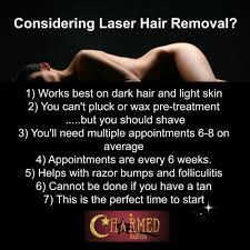 Tired of all those razor rashes?! Core Details About Laser Hair Removal Charmed Medispa