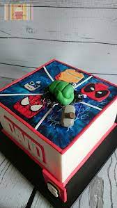 How to make a lego cake or lego cupcakes for a birthday party! Lego Marvel Superheroes Cake By Kokoro Cakes By Kyoko Cakesdecor