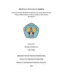 2017 desa pasar pedati kecamatan pondok kelapa kabupaten bengkulu tengah 2017. Doc Cover Proposal Hendri Badwe Academia Edu