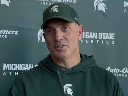 WATCH: MSU OC Lindgren Talks Spring Ball, Chiles, More