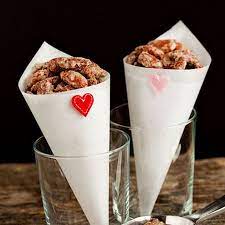 Bavarian Vanilla Almonds Recipe Recipe Almond Recipes Candied Almonds Snacks