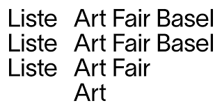 Similar vector logos to basel. Logo Presse Liste Art Fair Basel
