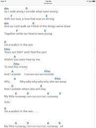Del Shannon S Runaway Guitar Tabs Songs Music Chords Guitar Chords For Songs