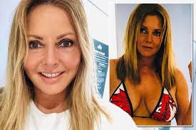 Is carol vorderman's figure the result of hormonal changes and hard work in the gym or surgery? Carol Vorderman Shares Amazing Welsh Bikini Heatwave Snap As She Embraces The Hot Weather Wales Online