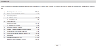 solved instruction chart of accounts general journal inst