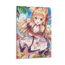 Póster de anime con linda chica zorra y arte de pared con impresión moderna  de 40 x 60 cm : Amazon.com.mx: Hogar y Cocina