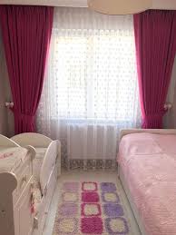 Kiz Cocuk Odasi Pembe Fon Perde Pinkcurtain Kiz Cocuk Odasi Cocuk Odasi Perde