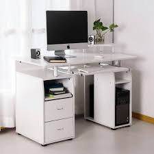 There is sufficient clearance to add a monster 410mm graphics card, 165mm for the cpu cooler, and 180mm for psu. Merax Computer Desk With Keyboard Tray Slide Out Cabinet Two Drawers Cpu Storage And Printer Platform Walmart Com Walmart Com