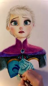 Elsa Çizimi Nasıl Çizilir