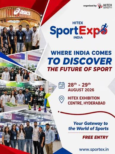Sport Expo India 9th Edition — HITEX Exhibition Center, Hyderabad, Telangana, India