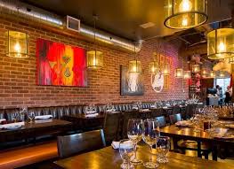 This downstairs dining room at jen agg's restaurant features a stunning glass wine cellar and rustic decor. The 10 Best Romantic Restaurants In Mississauga Tripadvisor