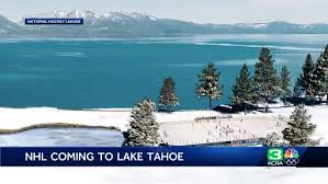 On a lakeside rink in front of a golden lake tahoe sunset, it might have been the most aesthetically pleasing bruins game in history. Excitement Builds For National Hockey League Visit To Edgewood At Tahoe