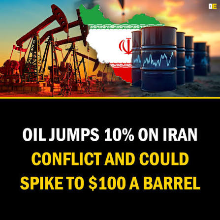 Oil prices surged past $100 per barrel on Sunday, the first time crossing  that mark since Russia's 2022 invasion of Ukraine, as investors worried  that the war in Iran would mean prolonged