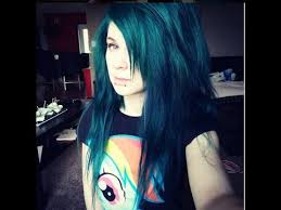 Black is always nice to be combined with, because it boosts the colour. Dyeing My Hair Dark Teal Youtube