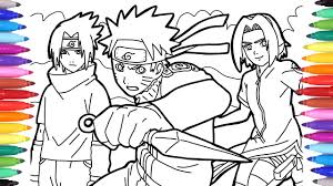Enjoy!support the channel (a.k.a the tip jar). Naruto Coloring Page Coloring Naruto Sasuke And Sakura Coloring Naruto Manga For Kids Youtube