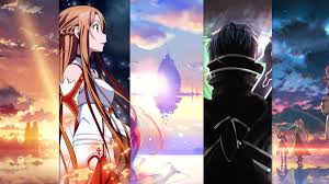 We have 82+ amazing background pictures carefully picked by our community. Anime Asuna Kirito Modern Sao Slice Sword Art Online Wallpaper And Background Sword Art Online Funny Anime Wallpaper Online Art