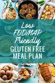 Low Fodmap Friendly Gluten Free Meal Plan Gluten Free Meal Plan Low Fodmap Diet Recipes Fodmap Recipes Dinner