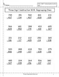 This page offers free printable math worksheets for second grade and kindergarten levels. 54 Second Grade Addition And Subtraction Worksheets Photo Ideas Samsfriedchickenanddonuts