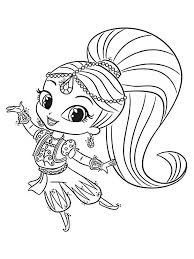 Shimmer And Shine Coloring Page Printables Mermaid Coloring Pages Coloring Pages Coloring Books
