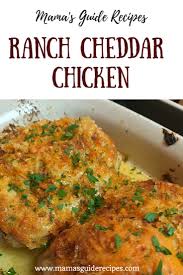 Ranch Cheddar Chicken Recipe