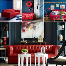 Idées sur les couleurs des meubles, des murs et de la décoration. Quelle Peinture Quelle Couleur Autour D Un Canape Rouge Clematc
