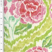 Connectingthreads.com has been visited by 10k+ users in the past month Designer Cotton Pink Green Nadia Floral Ogee Print Home Decorating Fabric Dfw51327 Fashion Fabrics