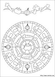 Coloriage Mandala Legumes Coloriage Mandala A Colorier Mandala Enfant