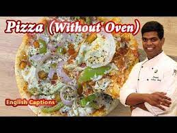 Pizza Recipe In Tamil How To Make Indian Veg Pizza Without Oven Cdk 187 Chef Deena S Kitchen Youtube Veg Pizza Pizza Recipes Recipes In Tamil