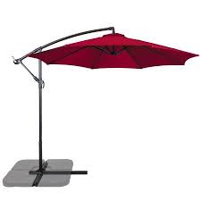 Best Choice Products 10ft Offset Hanging Outdoor Market Patio Umbrella W Easy Tilt Adjustment Red Walmart Com Offset Patio Umbrella Patio Umbrella Outdoor Patio Umbrellas