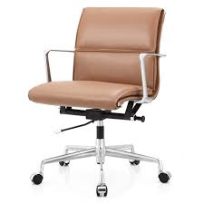 Top Performer The M347 Padded Executive Chair Is Ready To Tackle The Daily Grind With A Fine Grain Leather Office Chair Home Office Chairs Modern Office Chair