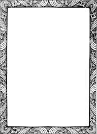 Free Vintage Border Clipart Mafreo Clipart Png 1200 1651 Bingkai Bunga Buku Mewarnai Bingkai Foto