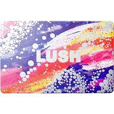 Click on the check balance button. Lush Gift Card