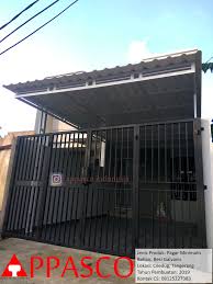 Pagar Lipat Besi Galvanis Di Ciledug Pagar Besi Kanopi