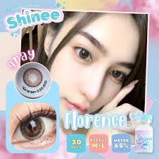 🔥 คอนแทคเลนส์ ✨ขนาดบิ๊กอาย✨Brown/Gray✨ Florence (Shinee)