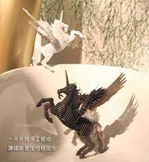 北歐櫥窗 站立飛馬 古銅 已組裝 nordic
